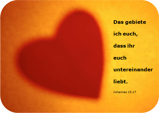 Johannes 15,17