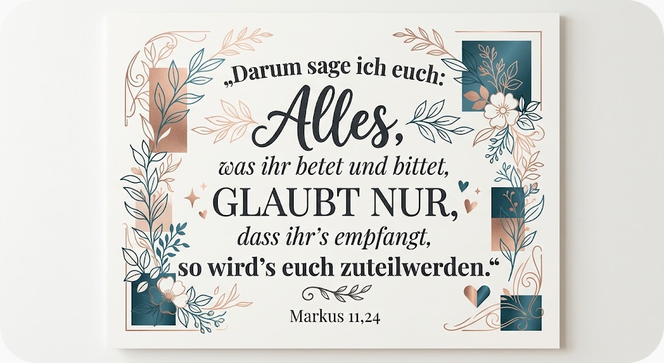 Markus 11,24